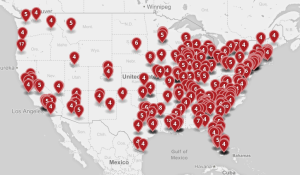 Map of Mass Shootings
